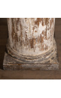 Fabulosa coluna de pedestal Louis XVI - Tamanho L