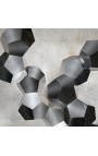 Velká současná konstrukce v chromovaném kovu "Minerai 2.0"