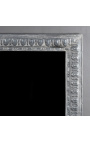 Espelho retangular estilo Louis Philippe em zinco