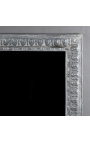 Rectangular Louis Philippe style mirror in Zinc