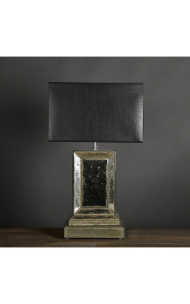 Base della lampada con specchi