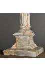 Lámpara de fragmento de columna de Acrópolis