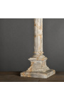 Lampe fragment de colonne de l'Acropole