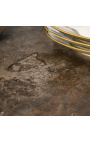 "Løfte" matbord i svart stål og rusty ser keramisk topp 180-220-260