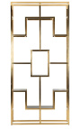 "Maya" Regal in Gold Edelstahl- und Glasregalen - 6