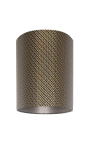 Lámpara de terciopelo Oval con patrones geométricos 60 cm