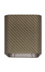 Lámpara de terciopelo rectangular con patrones geométricos 55,5 cm