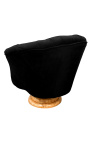 Sėdynė "Tulipės" art deco stiliuje - "elm" ir "black velvet