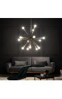 "Sputnik" chandelier in gilded metaal - 87 cm in diameter - 14 lichten