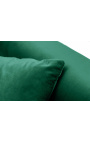 Hedendaagse 3-zetel "Phebe" sofa bed in emerald groen