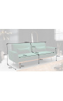 Hedendaagse 3-zetel "Phebe" sofa bed in emerald groen