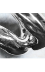 Grande escultura contemporânea em prata "Spirit of Contradiction"
