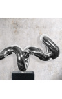 Голяма съвременна сребърна скулптура "Духът на противоречието"