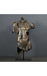 Grande sculpture Fragment d'Hermès finition bronze doré