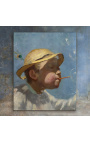 Pintura "El niño pequeño con burbujas" - Paul Peel