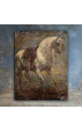 Gemälde "Das graue Pferd" - Angemeldet bleiben
