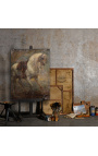 Målning "Grå häst" - Anthony Van Dyck