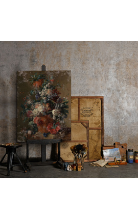 Schilderij &quot;Vase van bloemen&quot; - Jan van Huysum
