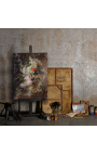 Картина "Ваза с букетом цветов" - Ян Ван Хюйсум