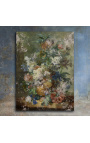 Schilderij "Leven met bloemen" - Jan van Huysum