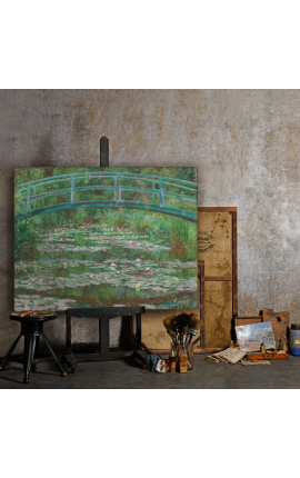 Maleri &quot;Hoteller i nærheden af The Water Lilies Pond&quot; - Billeder af Claude Monet