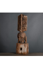 Large Leti statue - Yene sculpture in carved wood