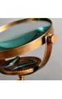 Entomologist magnifying glass golden copper color