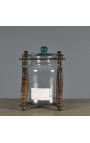 Large herbalist jar with baluster holder