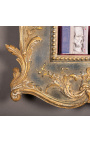 Large frame with interior shelves (cabinet) Comedia Del Arte