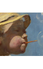 Painting "The Little Boy with Bubbles" - Paul Peel