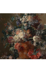 Pictură "Vase de flori" - Jan Van Huysum