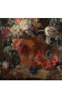 Målning "Vasa av blommor" - Jan Van Huysum