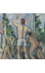 Painting "The Bathers" - Paul Cézanne