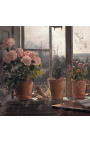 Pintura "Vista da janela do artista" - Martinus Rorbye