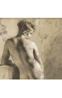 Pintura "Nude vista hacia atrás" - Pierre-Paul Prud'hon