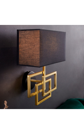 &quot;Cassiopée&quot; wall light in gold-coloured metal