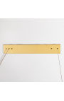 "Allure" chandelier 118 cm lang in goud-gekleurd metaal