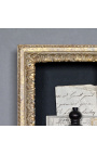 Verguld Lodewijk XV frame met binnenplanken (kast)