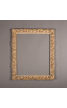 Large patinated gilt Regency style frame