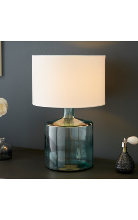 Ringlussevõetud klaasist silindriline kaasaegne lamp