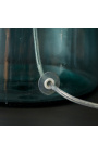 Cylindrisk modern lampa i återvunnet glas