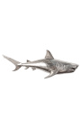 Stor aluminiumväggdekoration "Shark" rätt