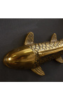 Conjunto de 3 peixes "Koï" para decoração de parede em alumínio