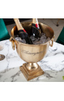 Aluminum champagne bucket