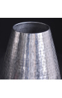Set di 2 vasi in alluminio martellato