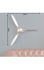 Hèlix d'avió per a decoració de paret d'alumini - 60 cm