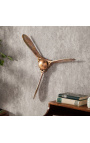 Авиатор за декорация на стената в мед алуминий - 60 cm