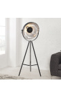 Floor lamp like a black and gold photo studio