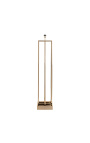 Floor lamp "Jay" geometric golden stainless steel