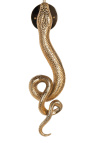 Applique murale "Serpent" en aluminium couleur doré